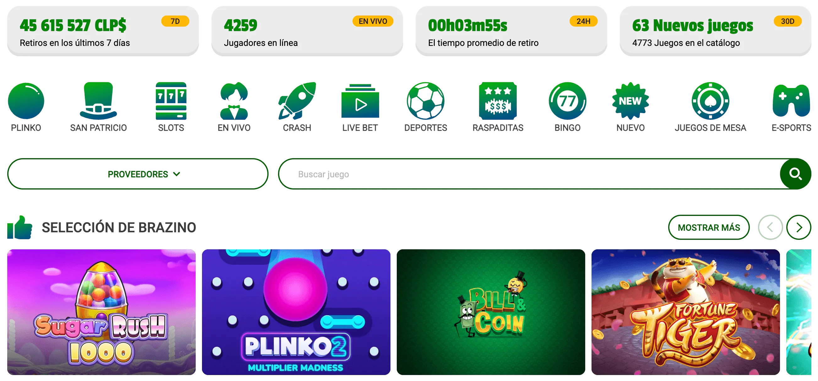 Brazino777 casino